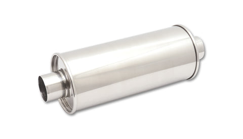 Vibrant Exhaust Stainless Steel Round Muffler