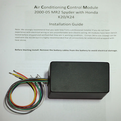 AC control Module K20 K24 Swap MR2 Spyder