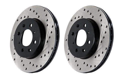 StopTech Drilled Brake Rotors (Rear Left)